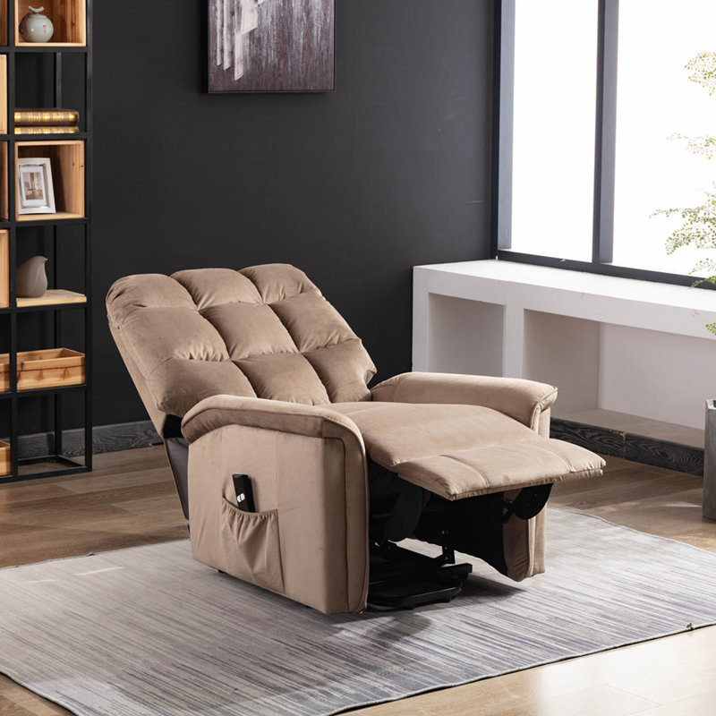 Red Barrel Studio® Power Lift Recliner Chair Comfortable Fabric